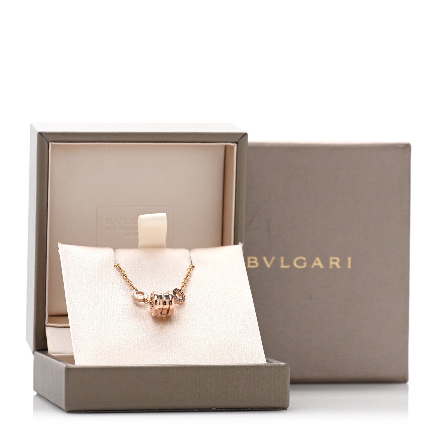 Bulgari 18K Rose Gold B.Zero1 Bracelet 4 of 4