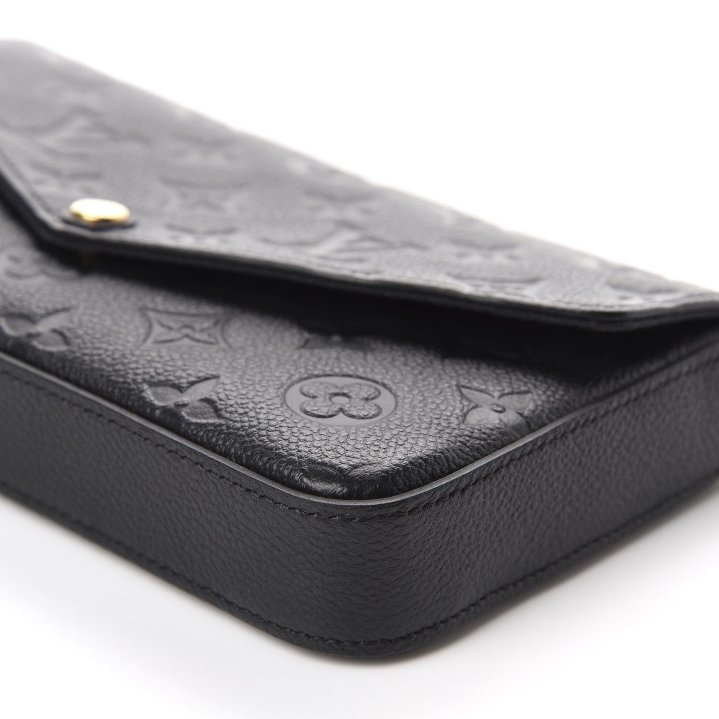 Empreinte Pochette Felicie Chain Wallet Black
