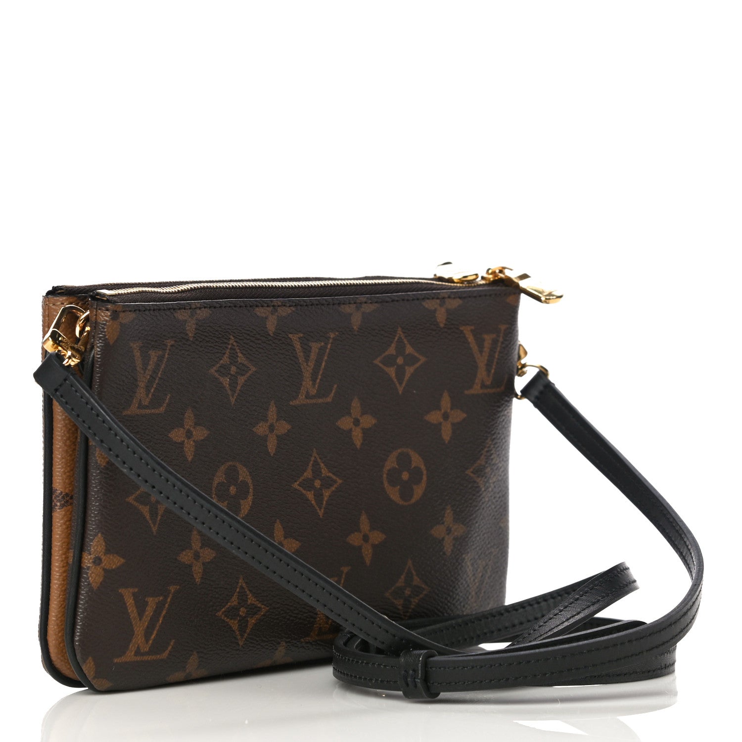 Louis Vuitton Reverse Monogram Giant Double Zip Pochette 3 of 11