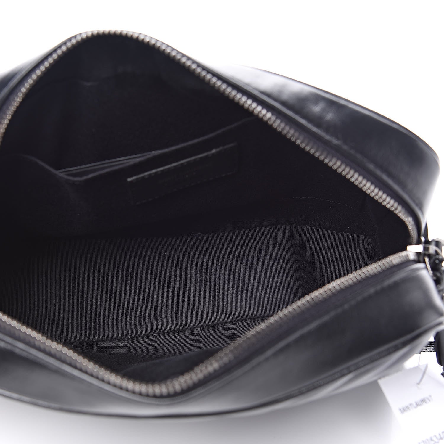 Saint Laurent Calfskin Matelasse Monogram Lou Camera Bag Black 5 of 11