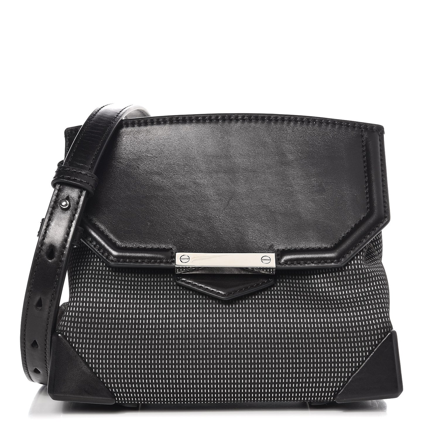 Calfskin Neoprene Small Marion Tote Black