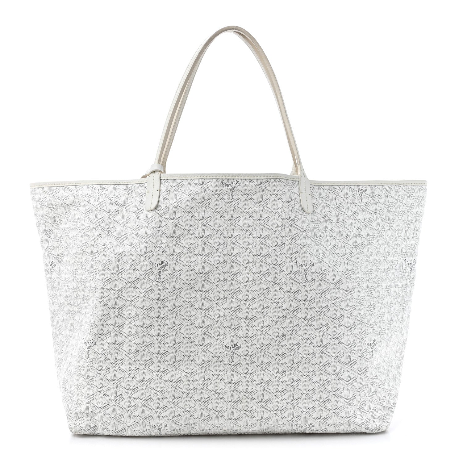 Goyard Goyardine Saint Louis GM White 1 of 23