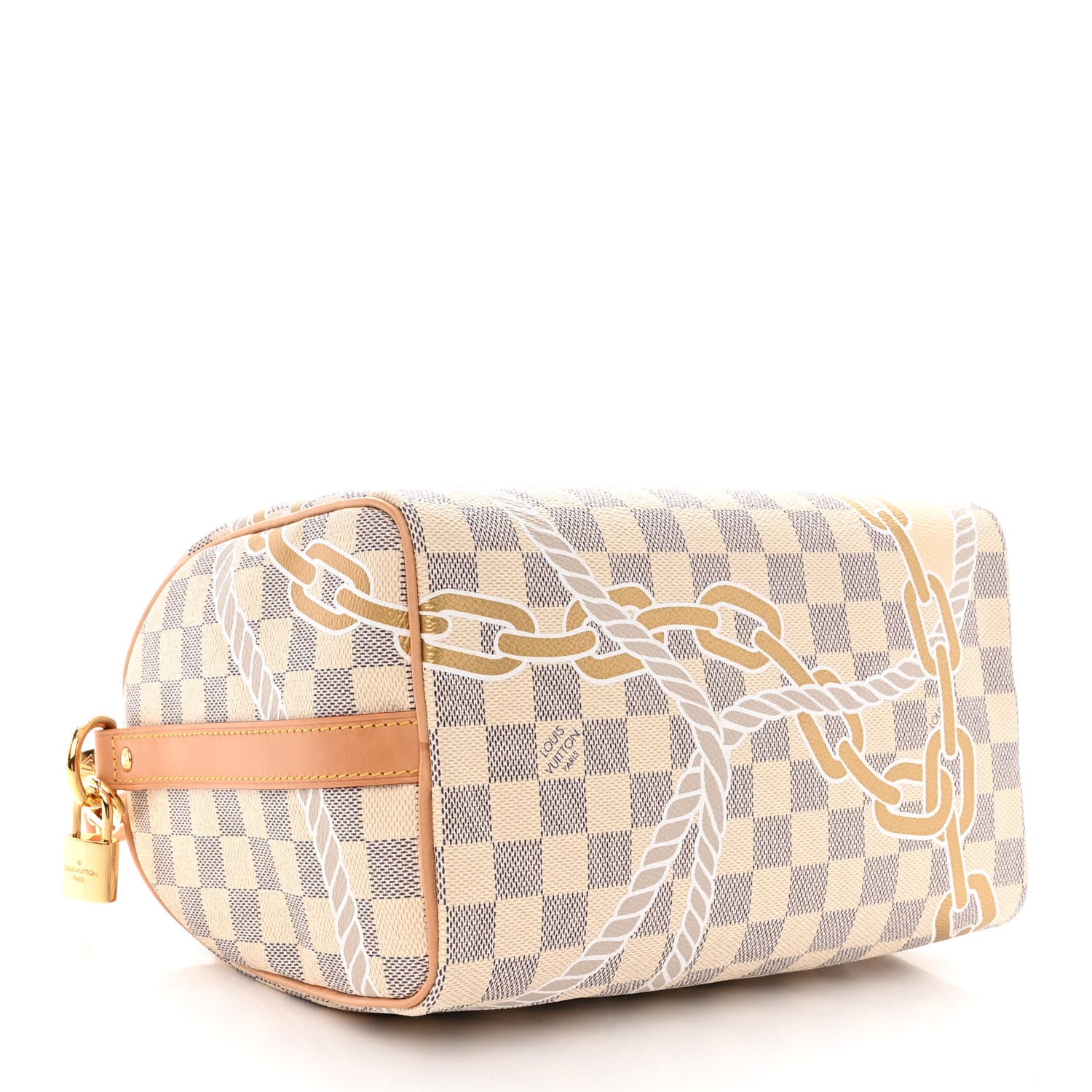 Louis Vuitton Damier Azur Nautical Speedy Bandouliere 25 4 of 9