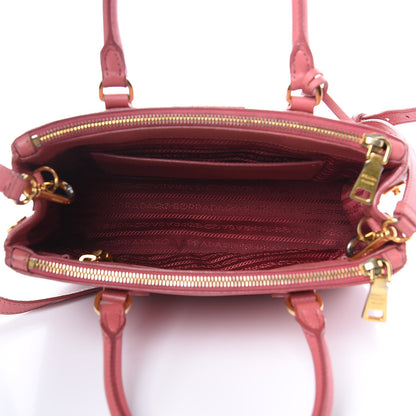 Prada Saffiano Small Galleria Double Zip Tote Tamaris 5 of 17