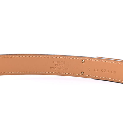 Hermes Epsom Kelly Belt Rouge Casaque 3 of 4