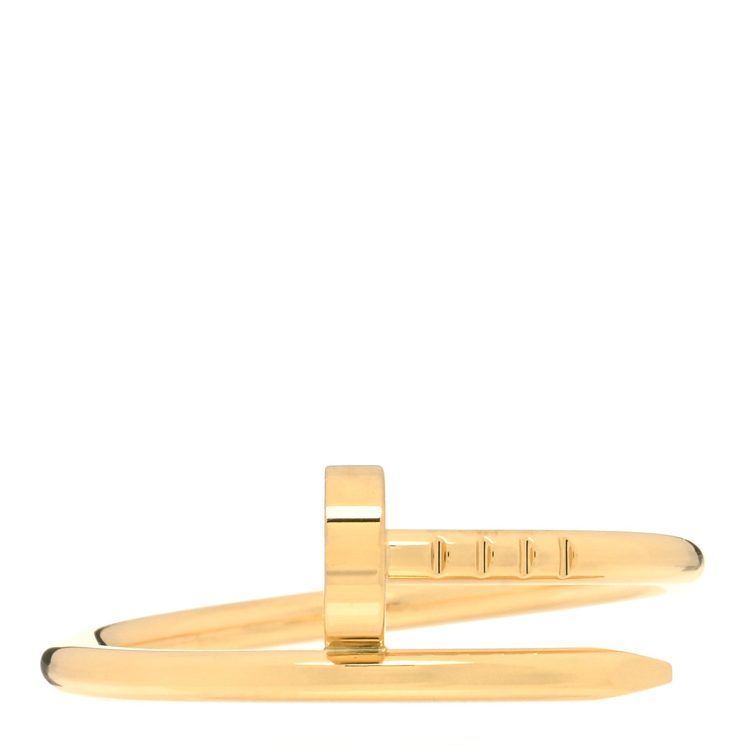 Cartier 18K Yellow Gold Small Juste Un Clou Ring 57 8 1 of 5