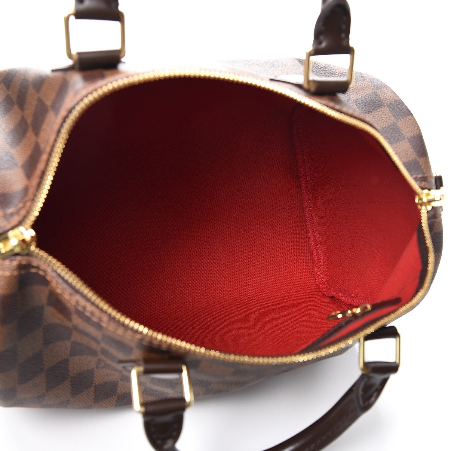 Louis Vuitton Damier Ebene Speedy Bandouliere 30 6 of 8