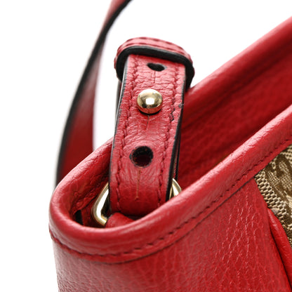 Gucci Monogram Small Bree Tote Red 11 of 11