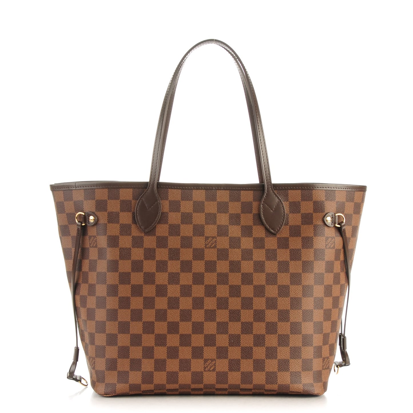 Damier Ebene Neo Neverfull MM Rose Ballerine