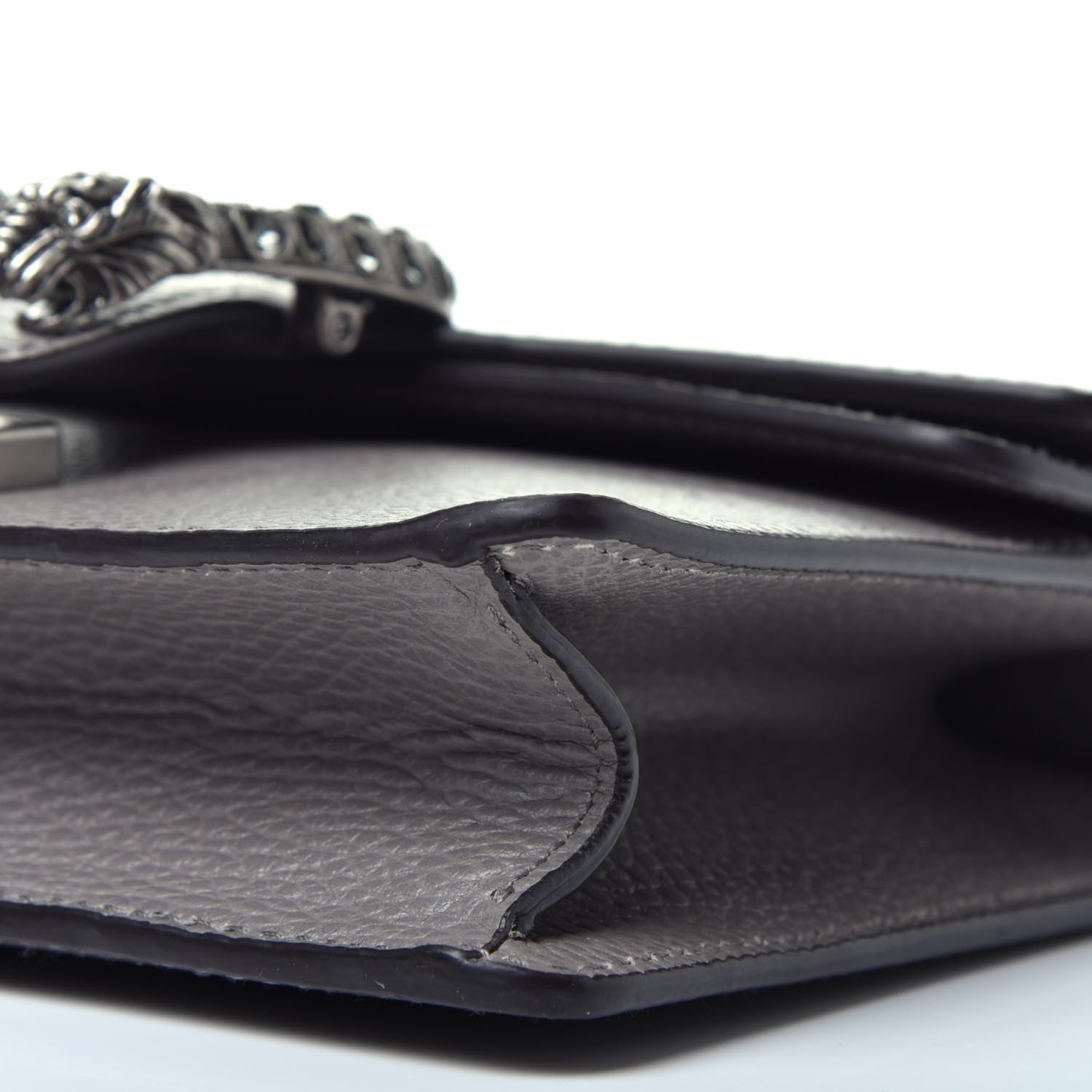 Gucci Calfskin Mini Dionysus Shoulder Bag Dusty Grey 9 of 10