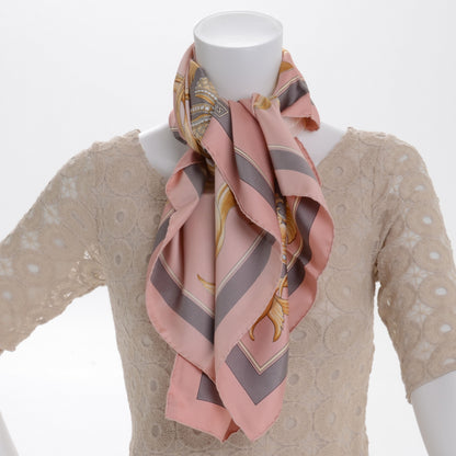 Hermes Silk Couronnes Crown Scarf 90 3 of 5