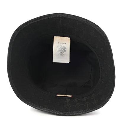 Gucci Monogram GG Canvas Fedora M Black 7 of 11