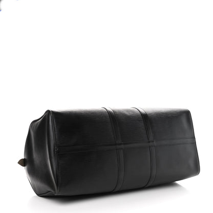 Louis Vuitton Epi Keepall 55 Black 5 of 23