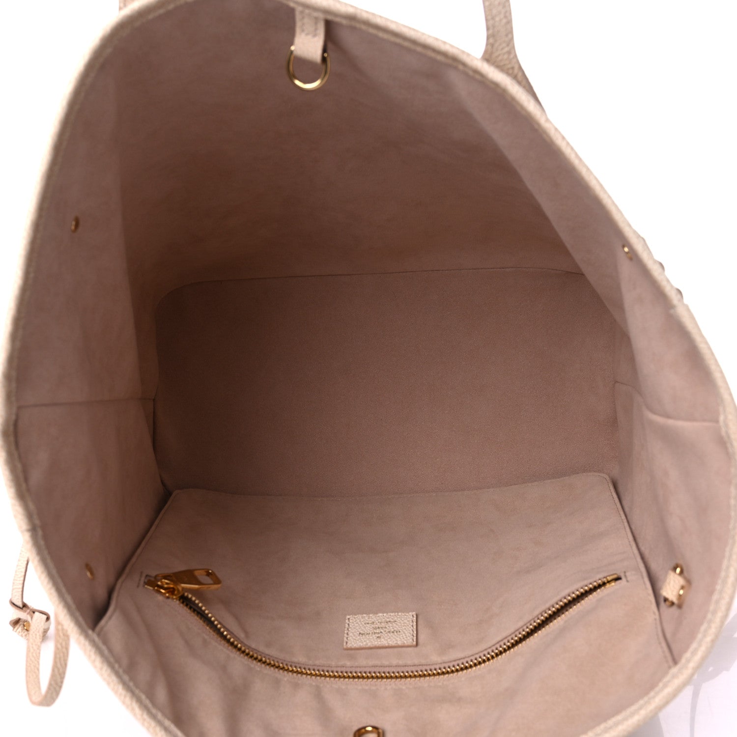 Louis Vuitton Empreinte Monogram Summer Stardust Neverfull MM Beige Clair 6 of 9