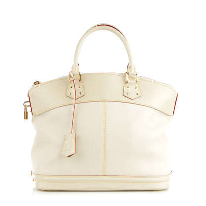 Louis Vuitton Suhali Lockit MM White 1 of 9