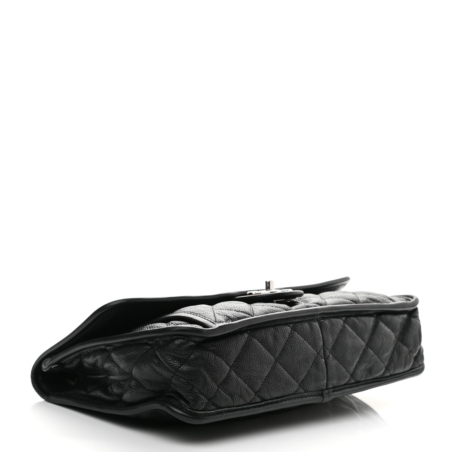 Chanel Caviar Quilted Large French Riviera Flap Black 4 of 12