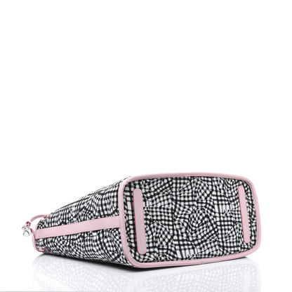 MCM Visetos Medium Liz Reversible Shopper Tote White Powder Pink 8 of 16