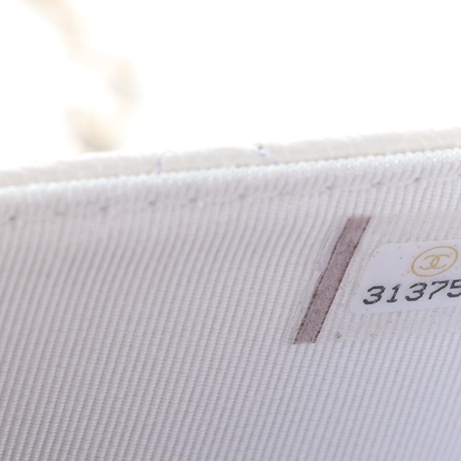 Chanel Caviar Quilted Wallet On Chain WOC White 8 of 12