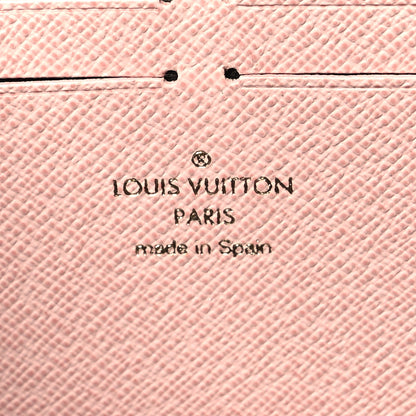 Louis Vuitton Monogram Clemence Wallet Rose Ballerine 6 of 7