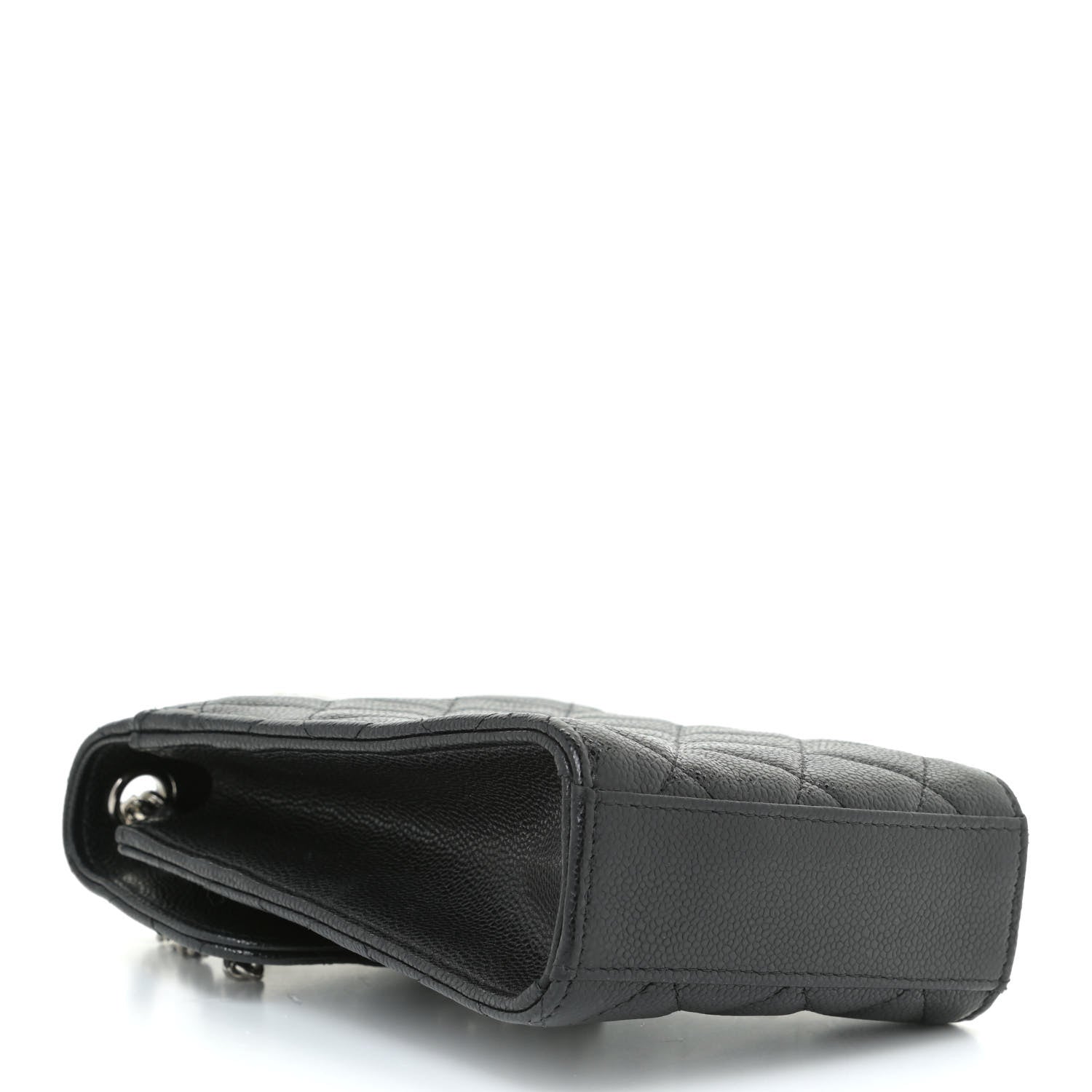 Chanel Caviar Quilted Classic Phone Holder Black 4 of 12