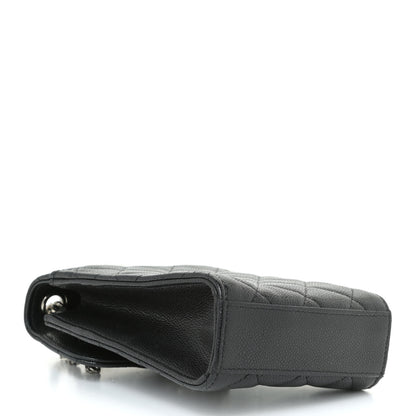 Chanel Caviar Quilted Classic Phone Holder Black 4 of 12