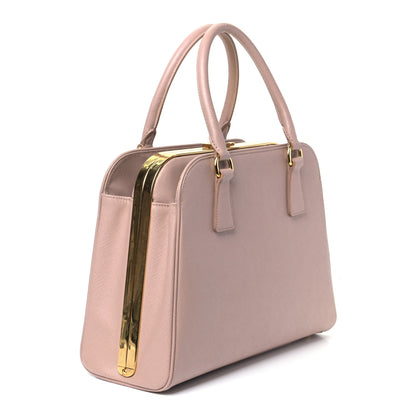 Prada Saffiano Lux Pyramid Bag Cammeo 2 of 5