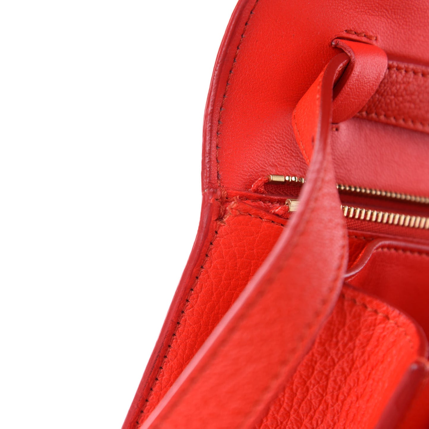 Goatskin Medium Classic Box Flap Bag Alizarin