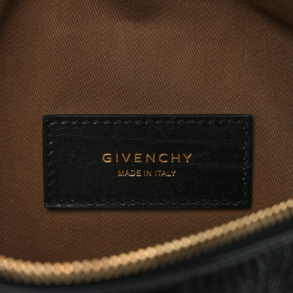 Givenchy Crackle Calfskin ID Belt Bag Black 6 of 8