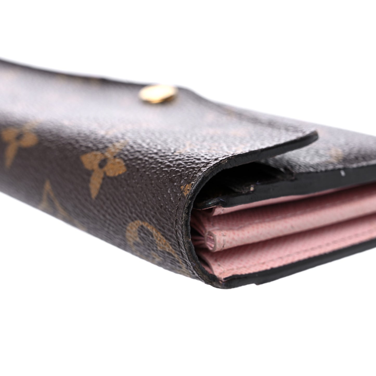 Monogram Sarah Wallet NM Rose Ballerine