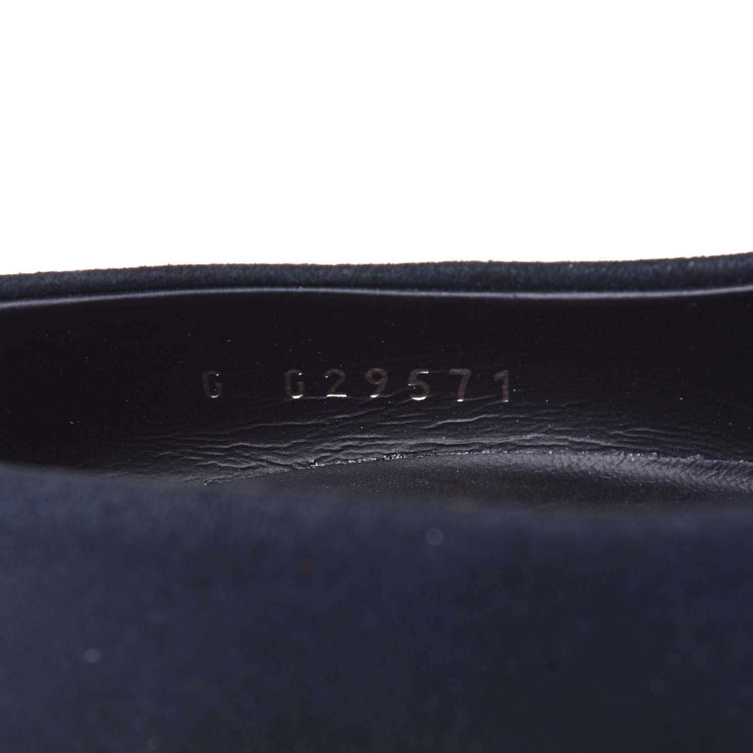 Chanel Suede Patent Calfskin Cap Toe CC Pumps 36.5 Navy 10 of 10