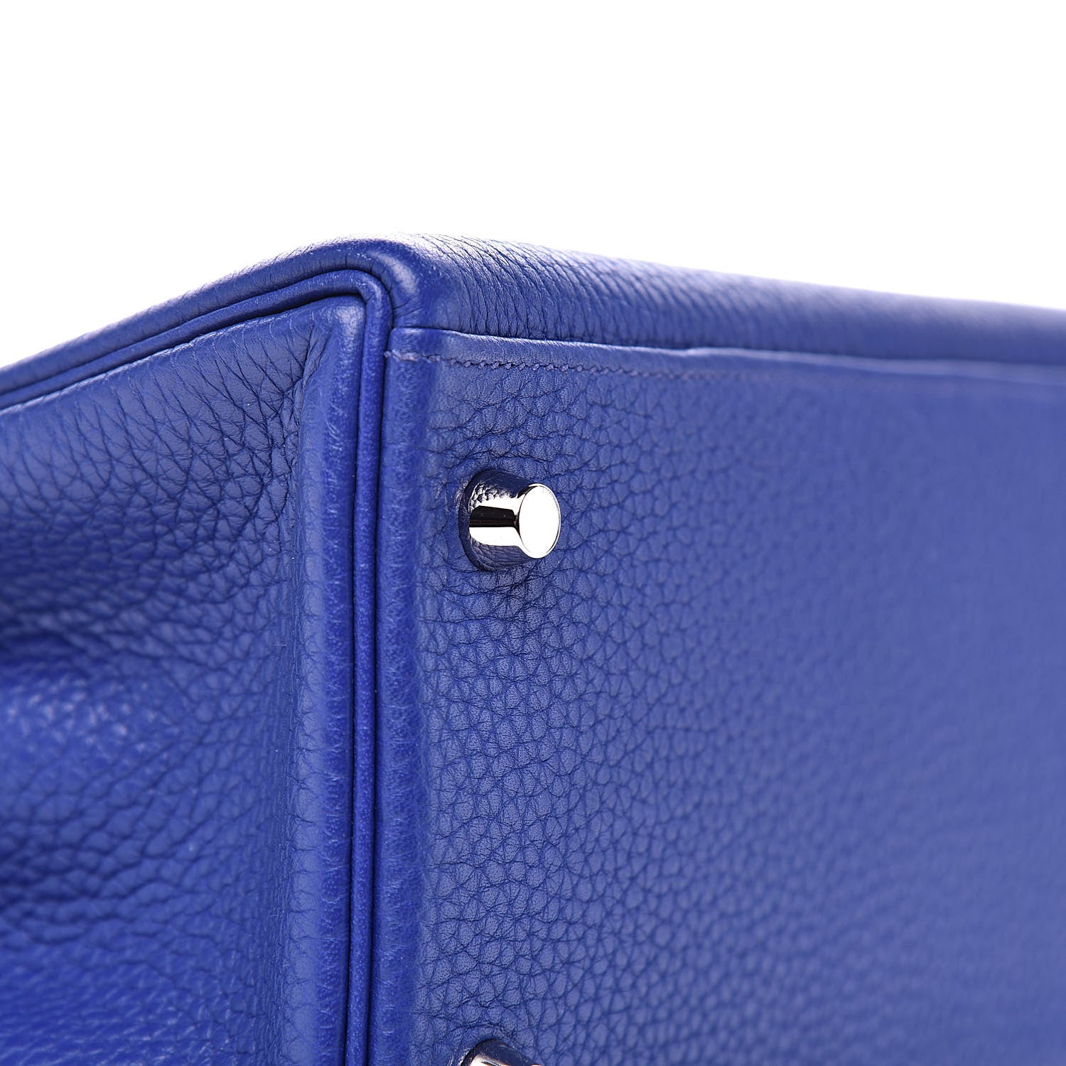 Hermes Togo Kelly Retourne 32 Bleu Electrique 31 of 37