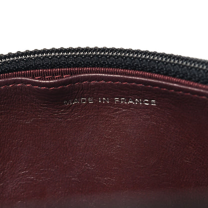 Chanel Lambskin Quilted Wallet On Chain WOC Black 7 of 11