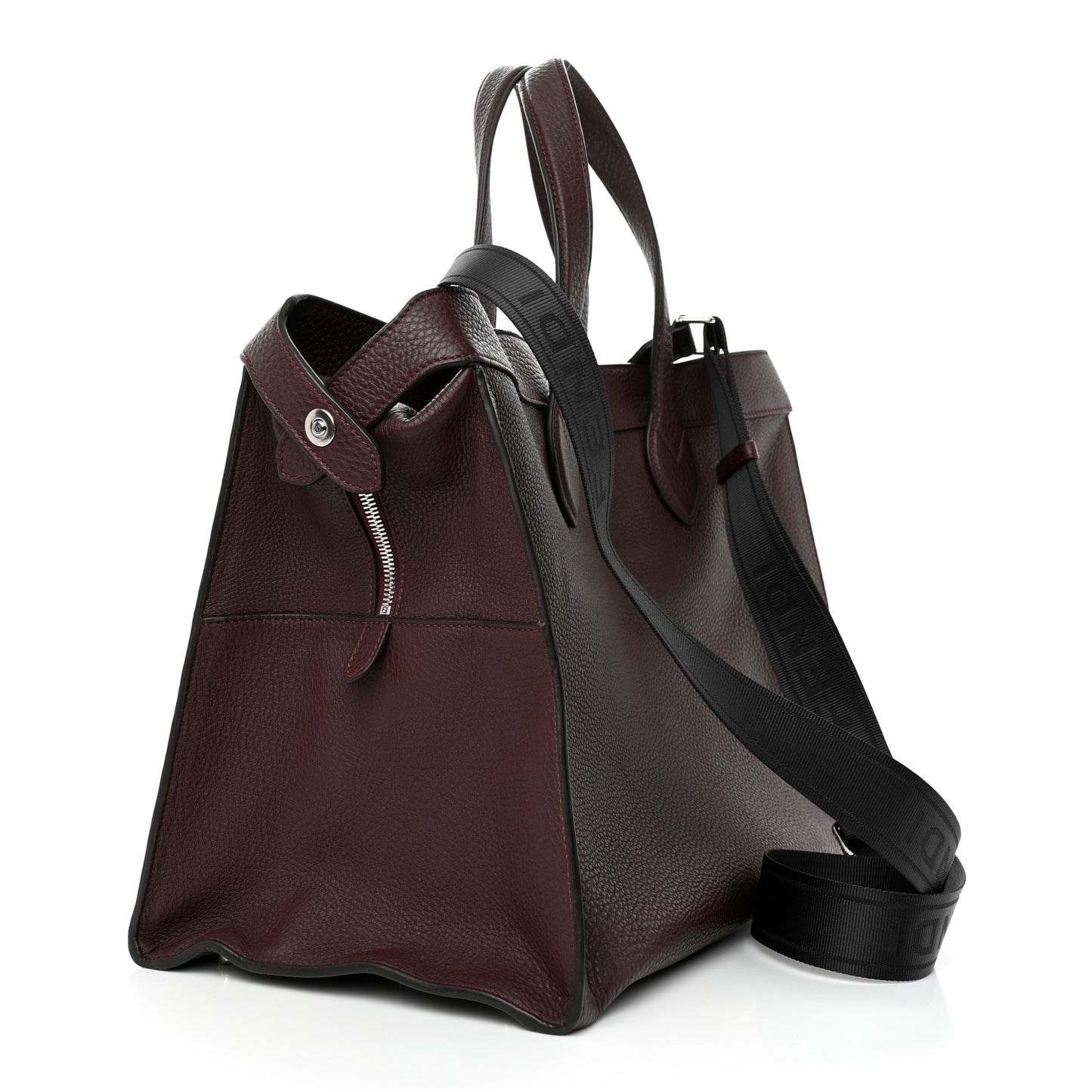 Cuoio Romano Peekaboo I SEE U Forty8 Satchel Granata