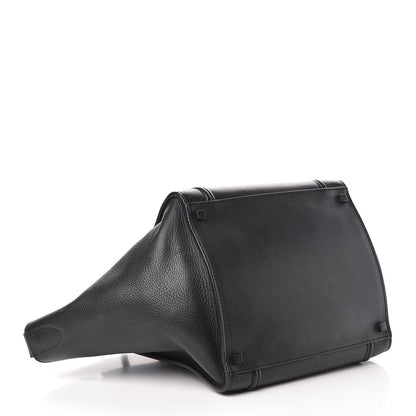 Celine Smooth Calfskin Medium Phantom Luggage Black 4 of 20