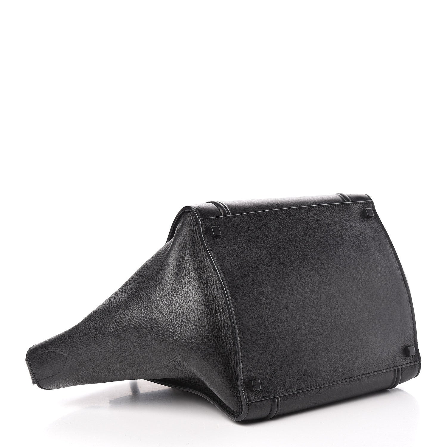 Celine Smooth Calfskin Medium Phantom Luggage Black 4 of 20