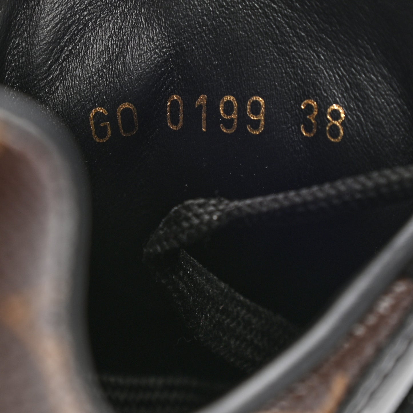 Suede Monogram Run Away Sneakers 38 Black