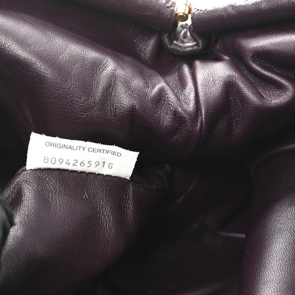 Bottega Veneta Nappa Maxi Intrecciato The Pouch Oversized Clutch Grape 8 of 11