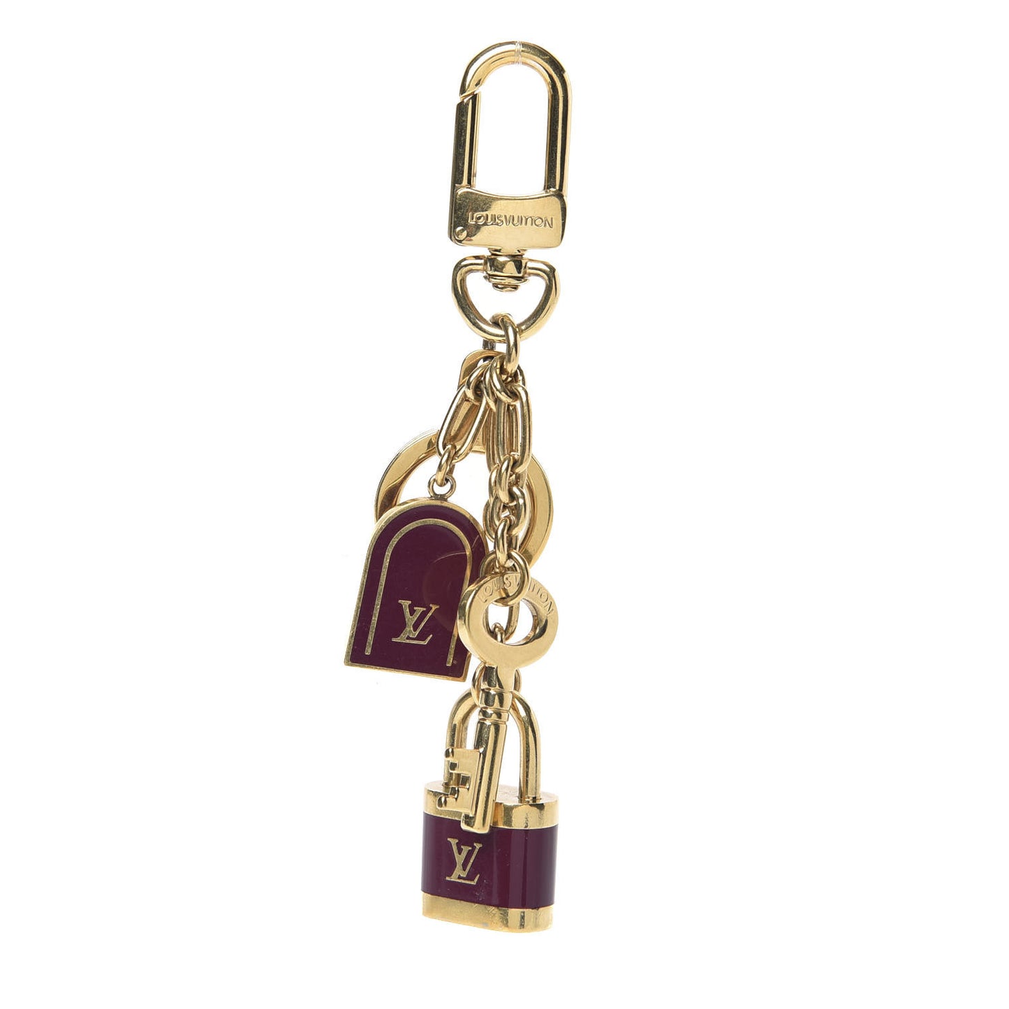 PTE Cles Cadenas Key Holder Violet