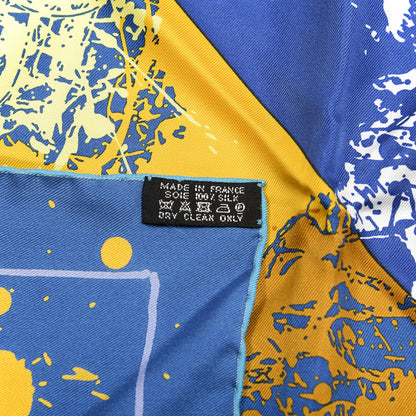 Hermes Silk Surprise Remix Pocket Square 3 of 3
