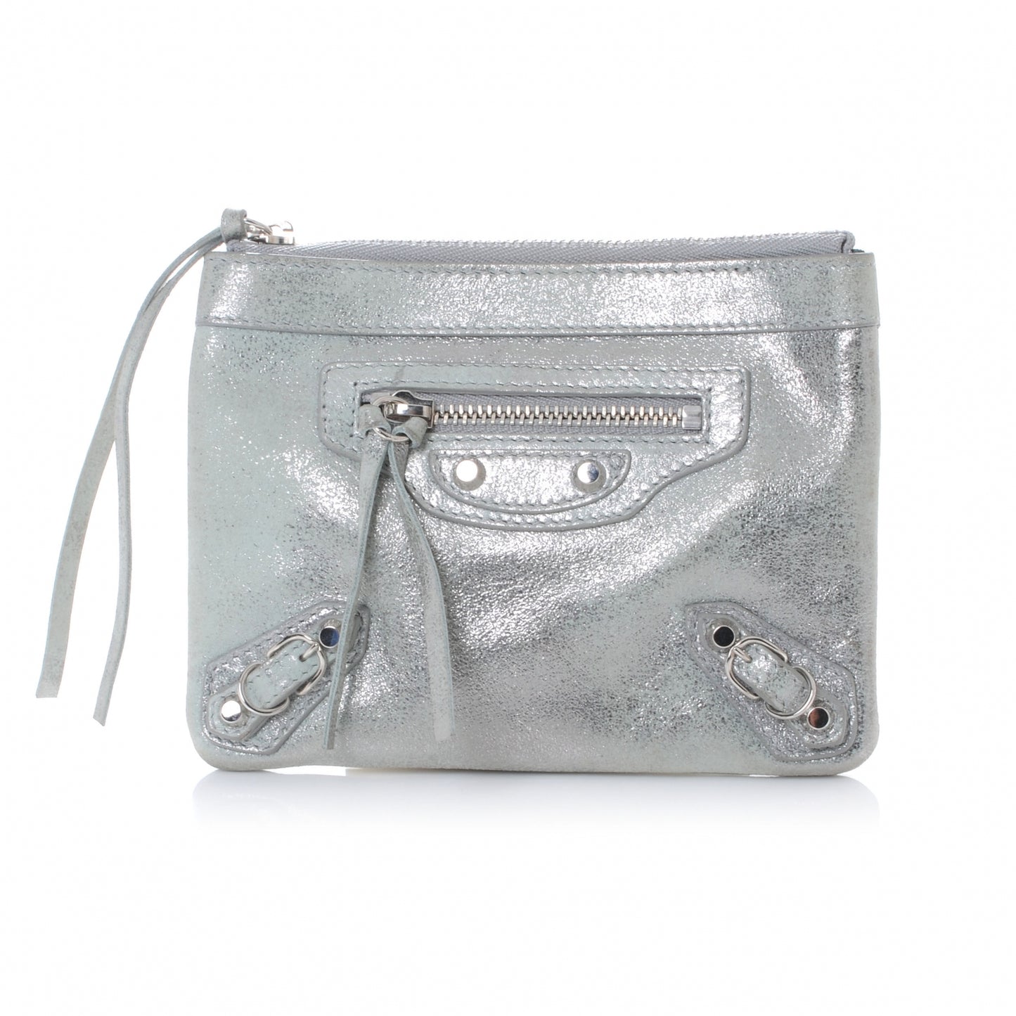 Calfskin Milkyway Coin Purse Aigue Marine