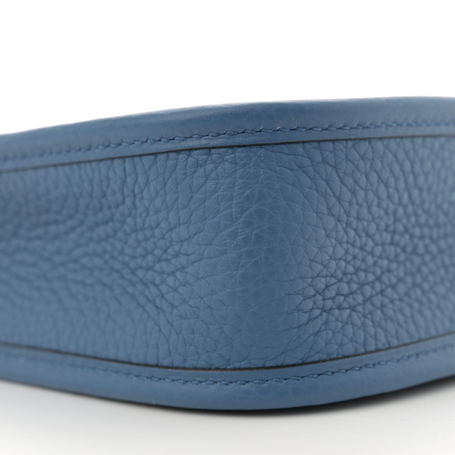 Hermes Taurillon Clemence Amazone Evelyne TPM Bleu Agate Cuivre 9 of 11