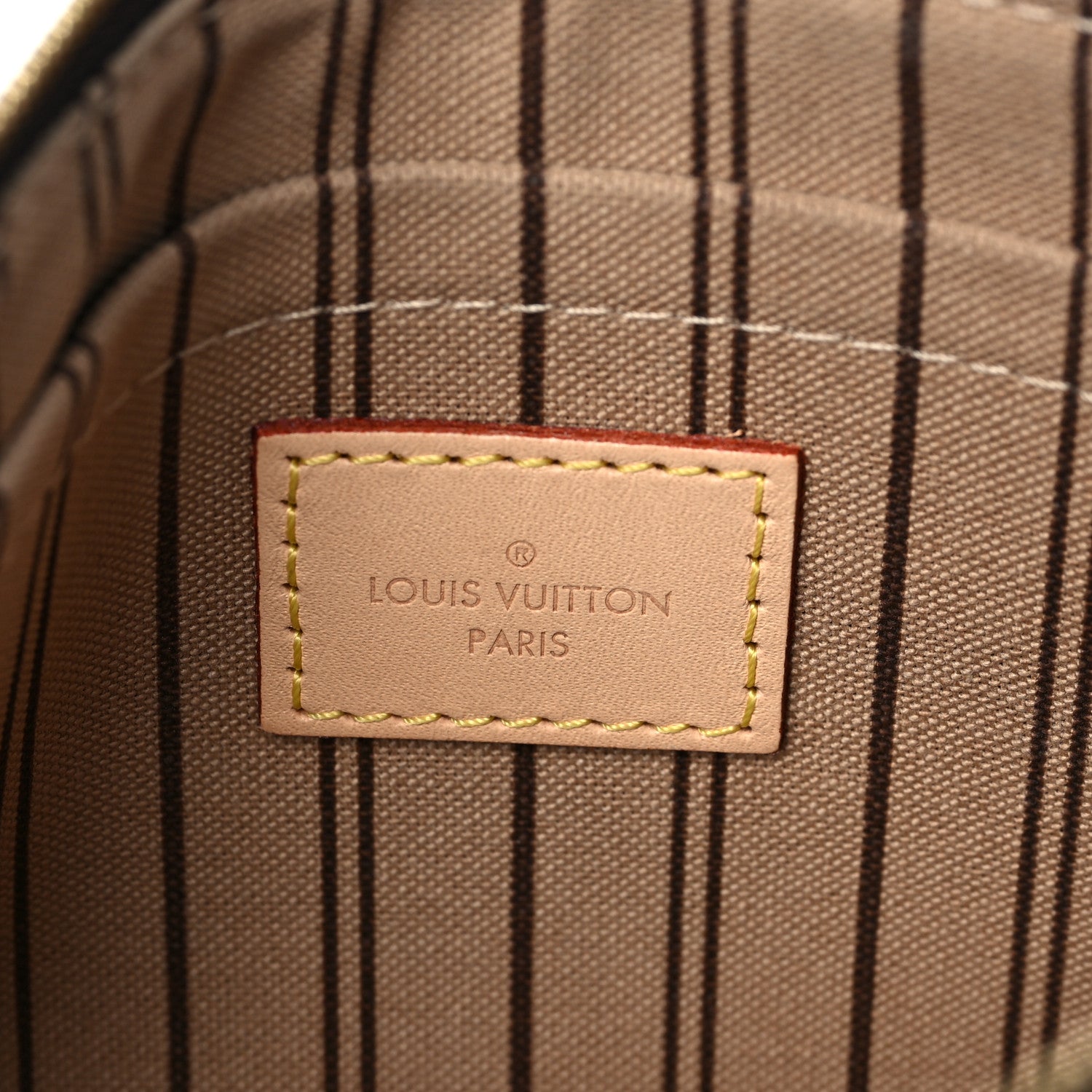 Louis Vuitton Monogram Neverfull MM GM Pochette 6 of 7