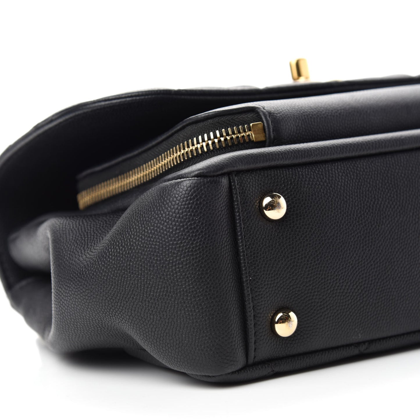 Caviar Quilted Medium Business Affinity Flap Black