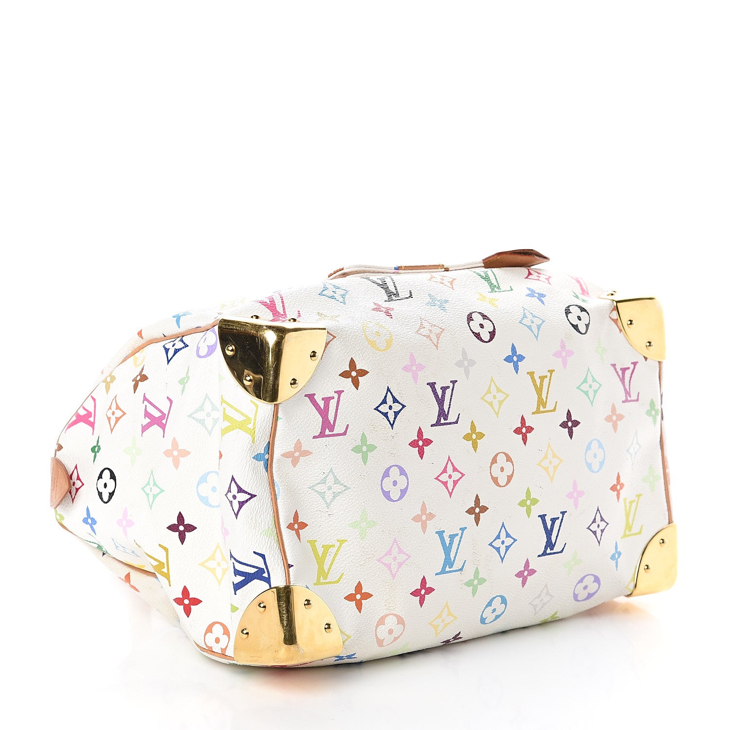 Louis Vuitton Monogram Multicolor Speedy 30 White 3 of 8
