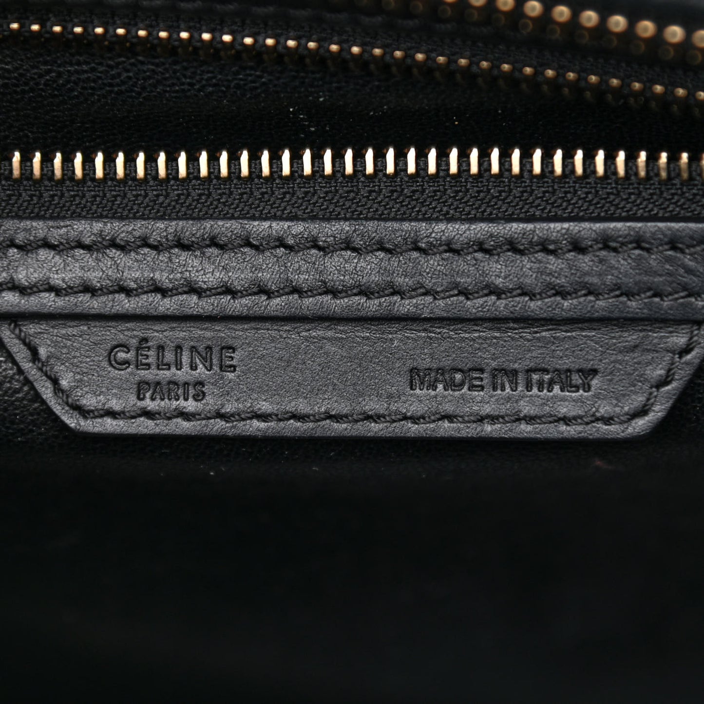 Smooth Calfskin Micro Luggage Black
