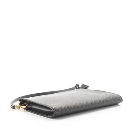 Louis Vuitton Epi Pochette Accessories 24 Black 4 of 7