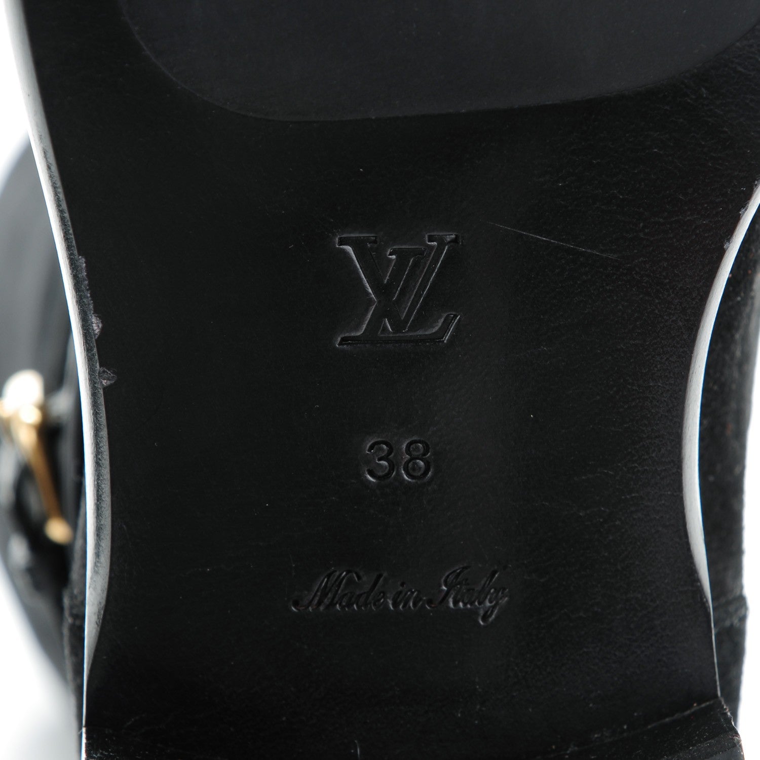 Louis Vuitton Suede Crossroads High Boot 38 Black 6 of 7