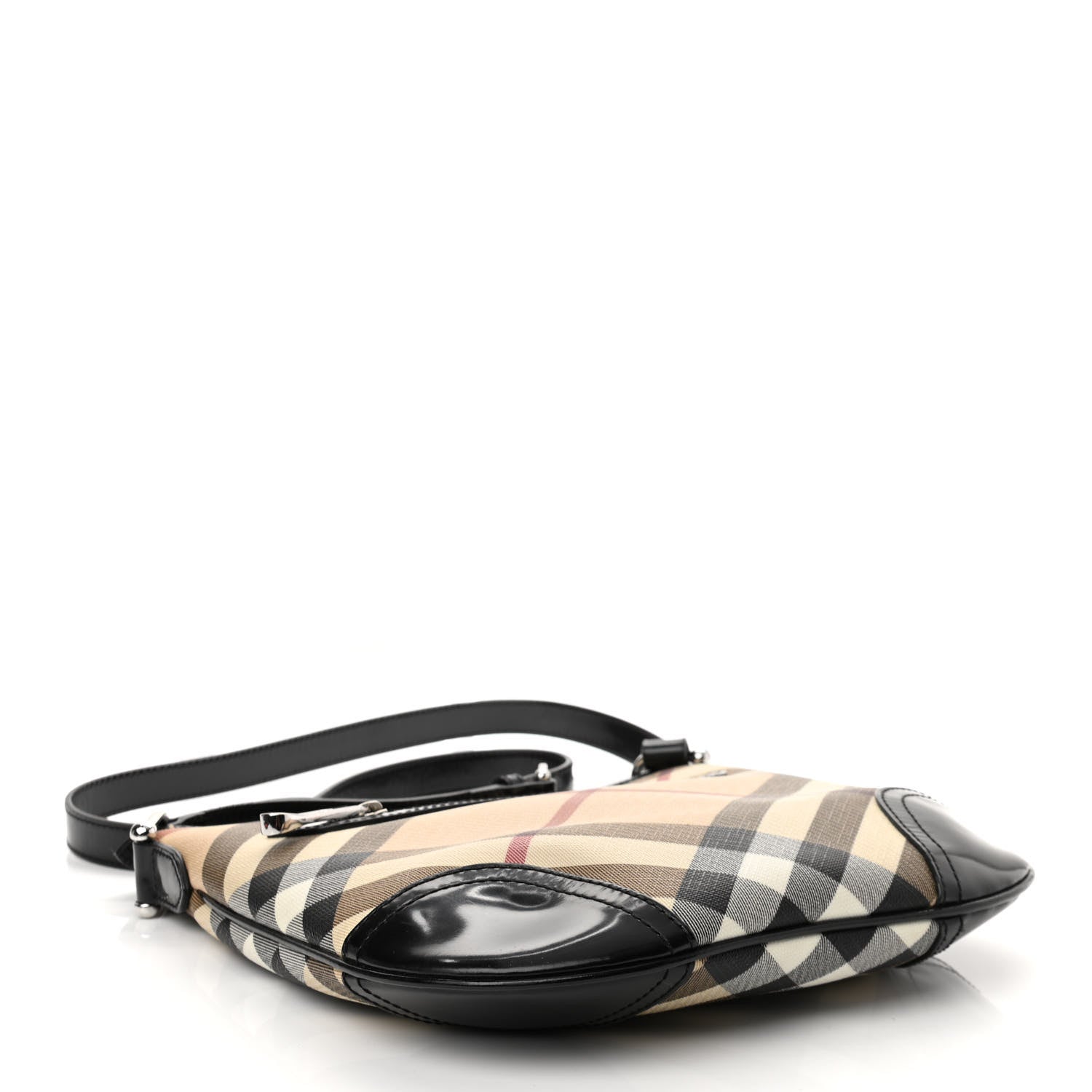 Burberry Supernova Check Small Dryden Crossbody Bag Black 4 of 10