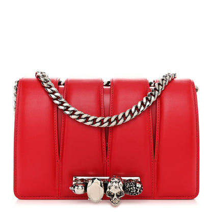 Alexander McQueen Calfskin Small Slash Bag Welsh Red 1 of 9