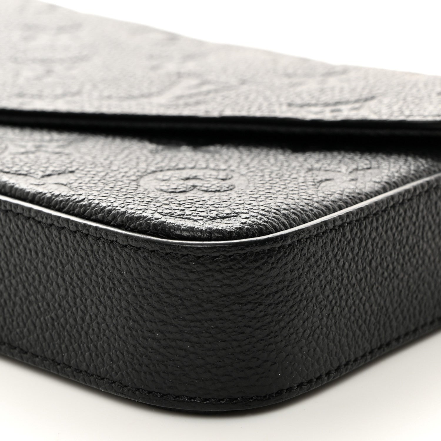 Louis Vuitton Empreinte Pochette Felicie Chain Wallet Black 10 of 10